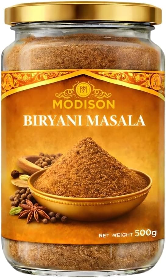 MODISON Biryani Masala Indian Snacks Roasted Mix 100g thumbnail 8