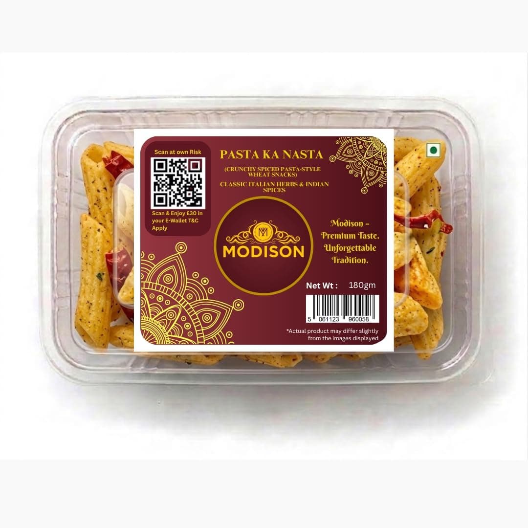 MODISON Pasta Ka Nasta Indian Snacks Italian Herbs 60g thumbnail 8