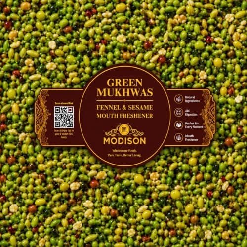 MODISON Green Mukhwas Indian Mouth Freshener Aniseed Coriander 100g thumbnail 7