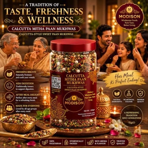 MODISON Calcutta Mitha Paan Indian Mouth Freshener 100g thumbnail 6