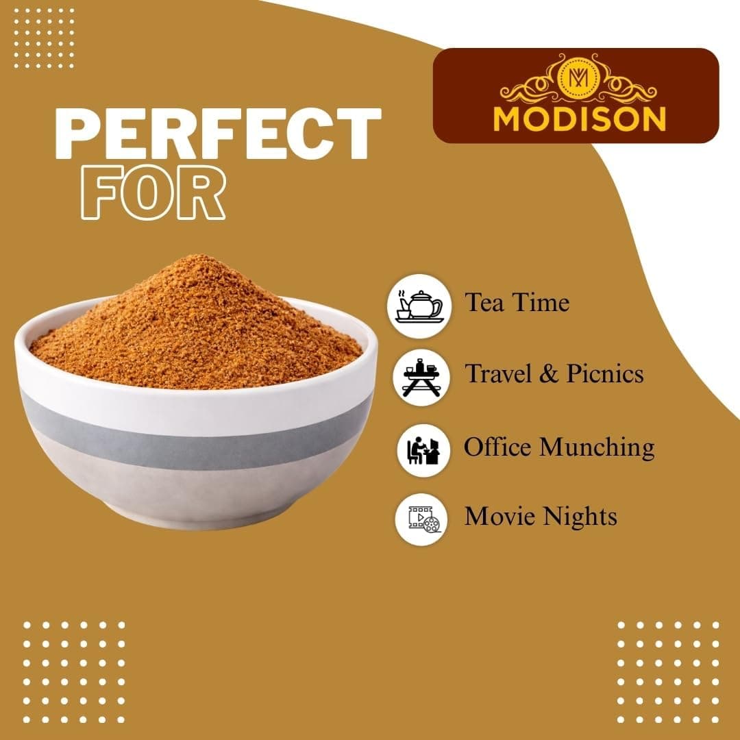 MODISON Biryani Masala Indian Snacks Roasted Mix 100g thumbnail 11