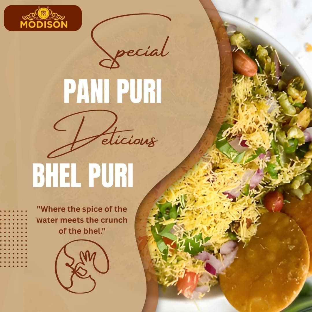 MODISON Pani Puri Bhel Puri Bundle Indian 180g Chaat Kit 3 Pack thumbnail 11