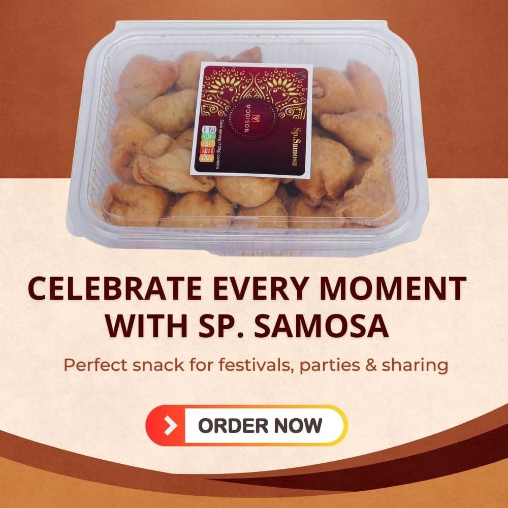 MODISON SP Samosa Indian Snacks Chatpata Spicy 180g thumbnail 12