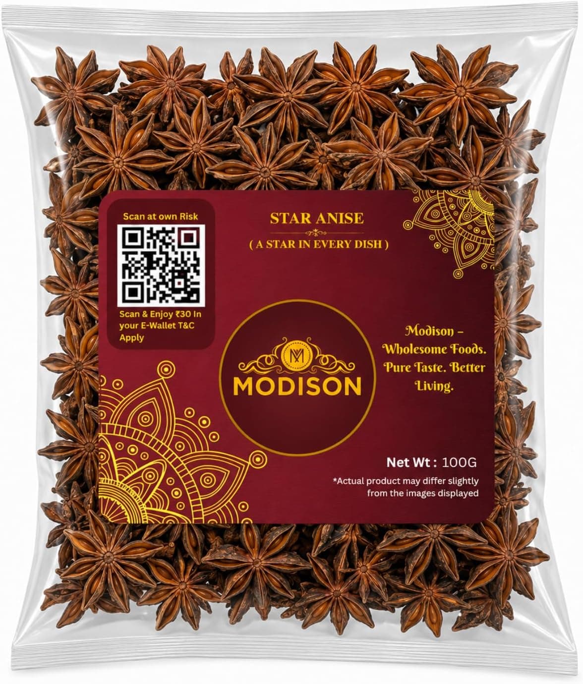 MODISON Star Anise Whole Pods 100g thumbnail 8