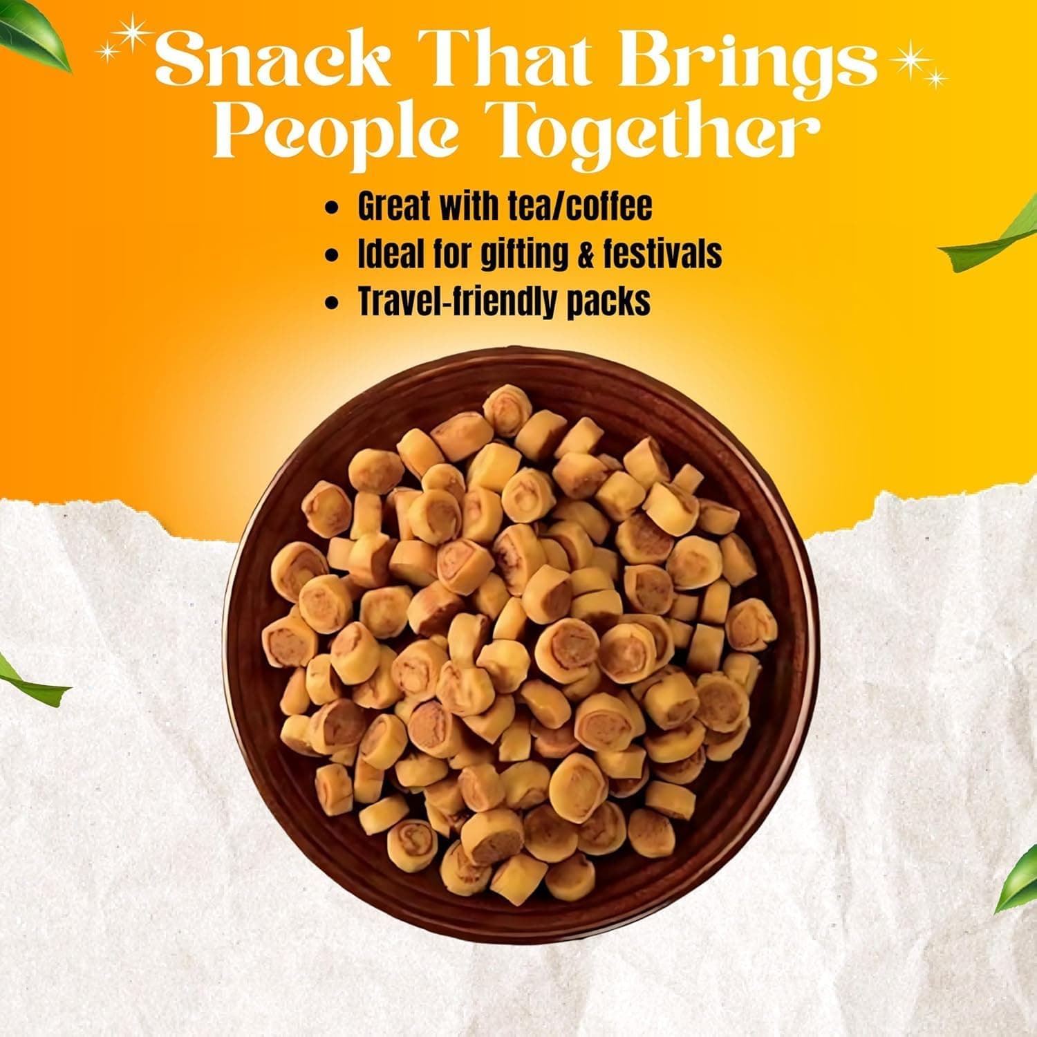 MODISON Poona Bhakarwadi Indian Namkeen Crispy Maharashtrian 360g thumbnail 12