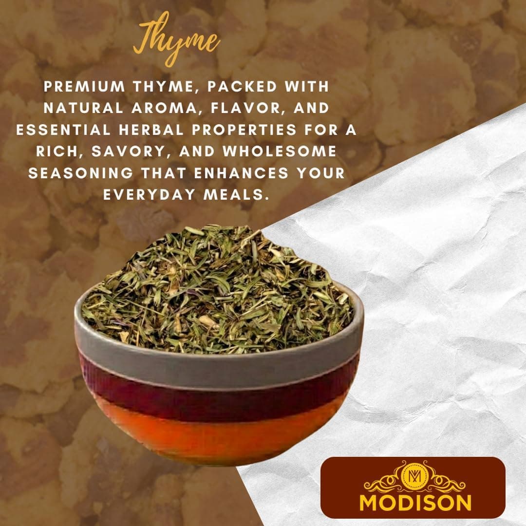 MODISON Thyme Herbs Dried Aromatic Seasoning 100g thumbnail 11