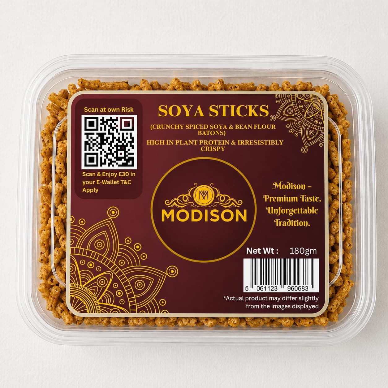 MODISON Soya Sticks Healthy Snacks Crispy Protein Rich 180g thumbnail 8