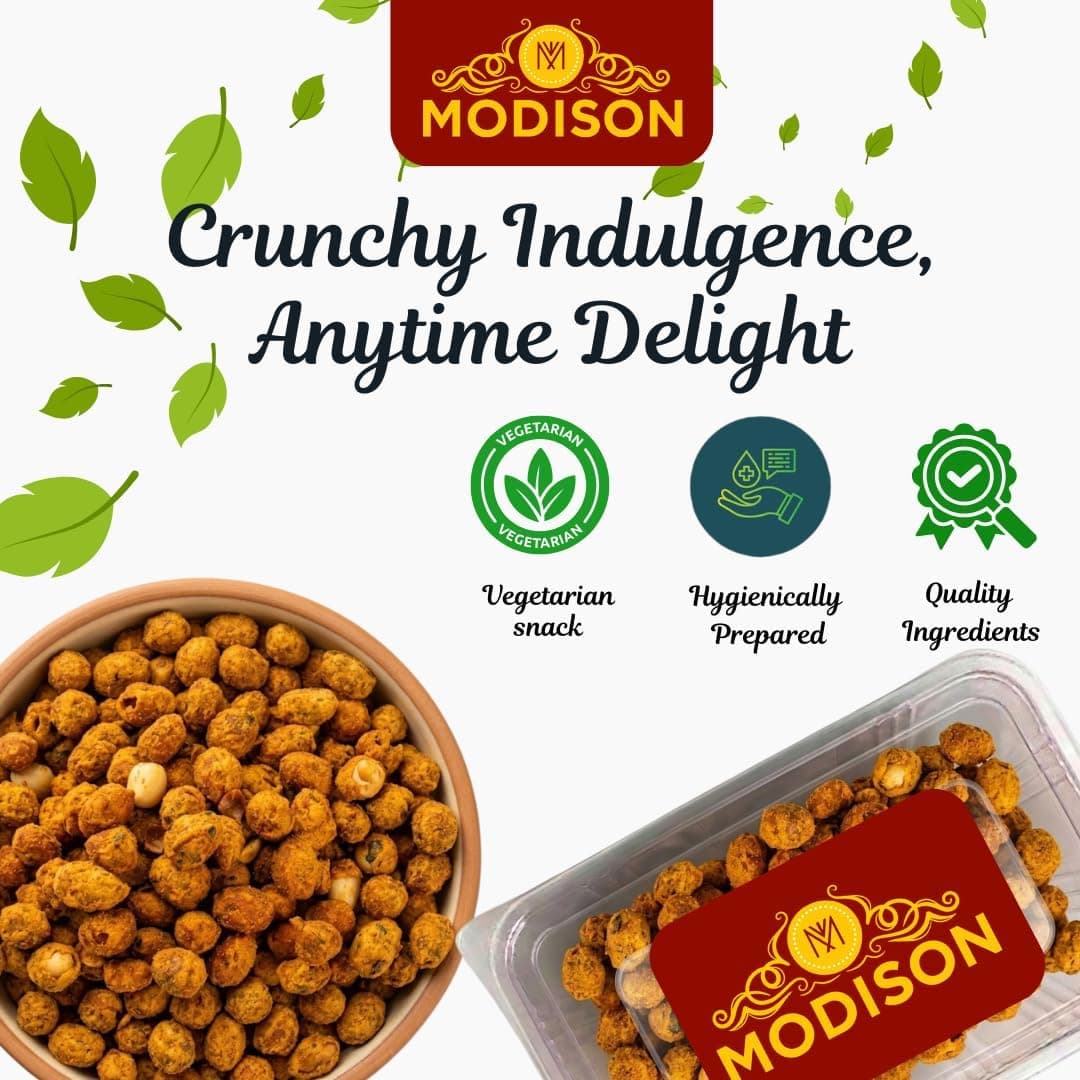 MODISON Sing Bhujia Indian Snacks Spicy Masala Peanuts 180g thumbnail 12
