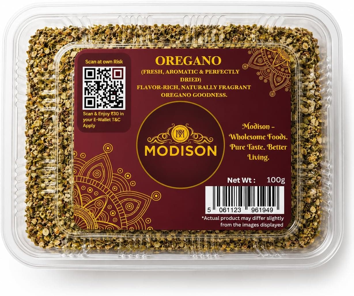 MODISON Oregano Herbs Dried Mediterranean Seasoning 100g thumbnail 8