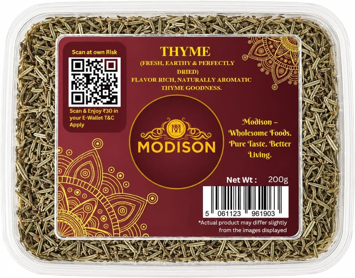 MODISON Thyme Herbs Dried Aromatic Seasoning 200g thumbnail 8