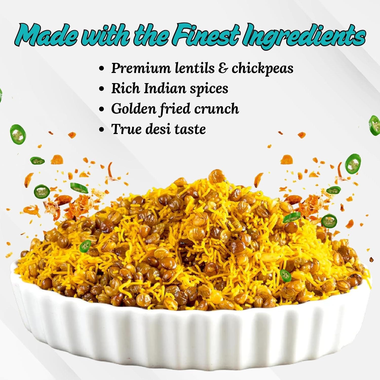 Modison Daal Mooth Snack Mix with Shredded Cheese Topping 180g thumbnail 11