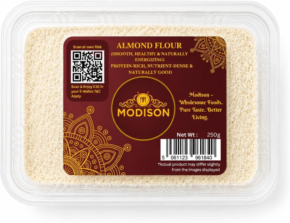 MODISON Almond Flour Baking Essentials Blanched Keto Friendly 250g thumbnail 8