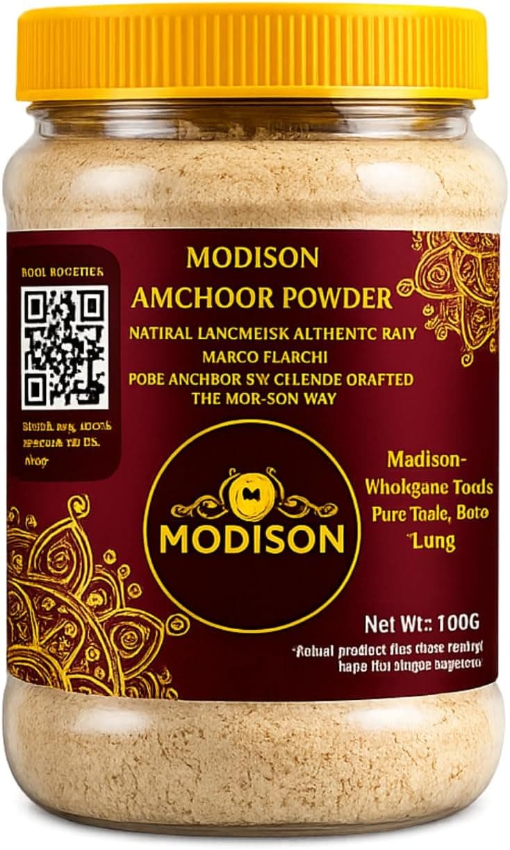 MODISON Amchoor Powder Indian Spices Dry Mango 100g thumbnail 8