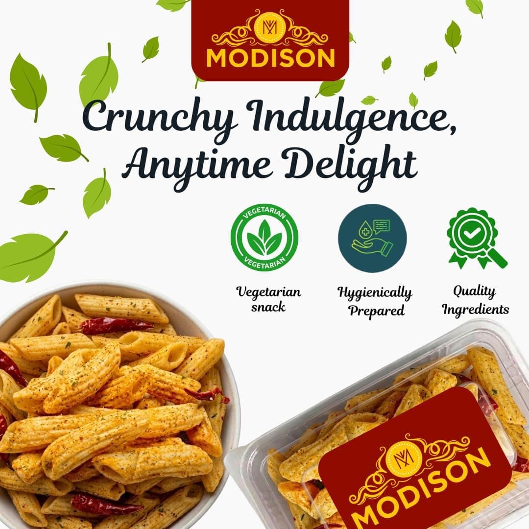 MODISON Pasta Ka Nasta Indian Snacks Italian Herbs 60g thumbnail 12