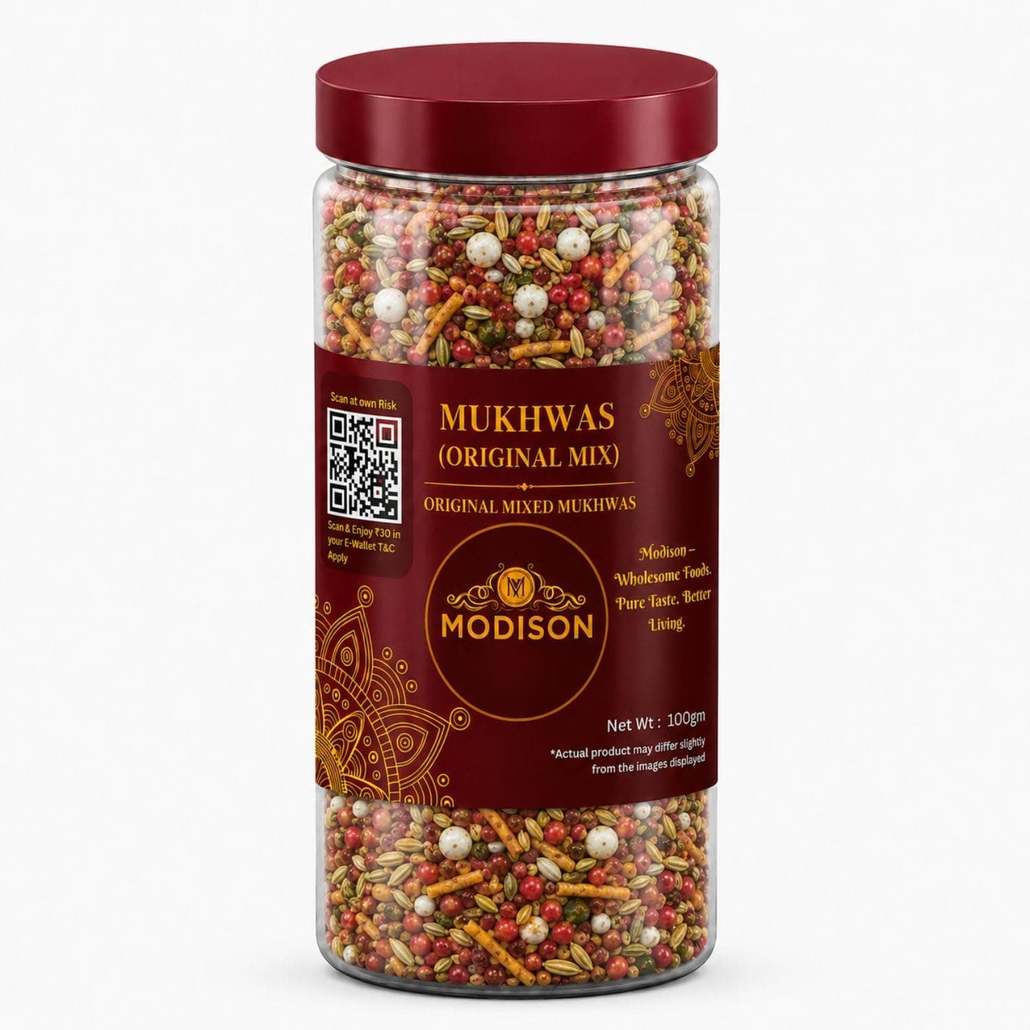 MODISON Original Mix Indian Mouth Freshener Crunchy Saunf 100g thumbnail 8