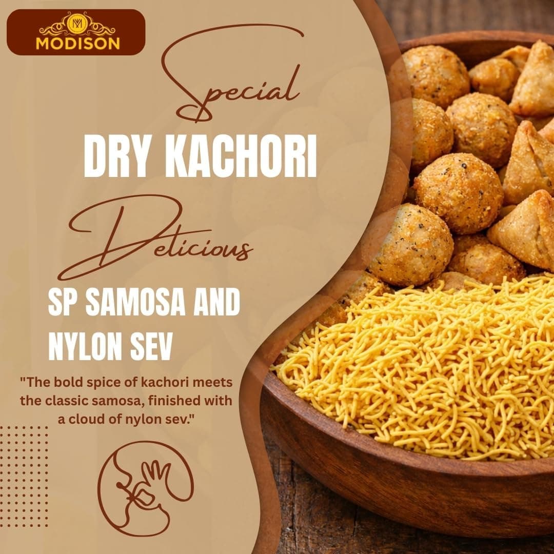 MODISON Namkeen Combo Indian Snacks 540g Party Mix 3 Pack thumbnail 11