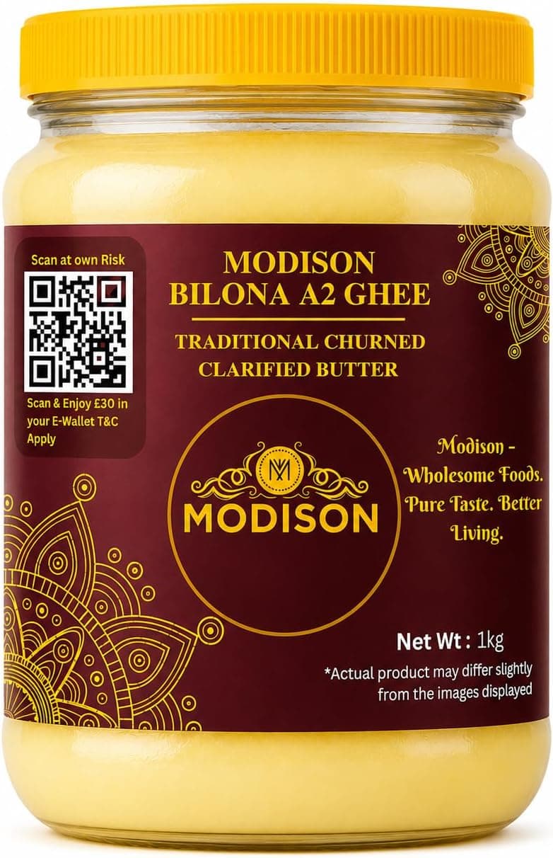 MODISON Bilona A2 Ghee A2 Milk Clarified Butter 1kg thumbnail 8