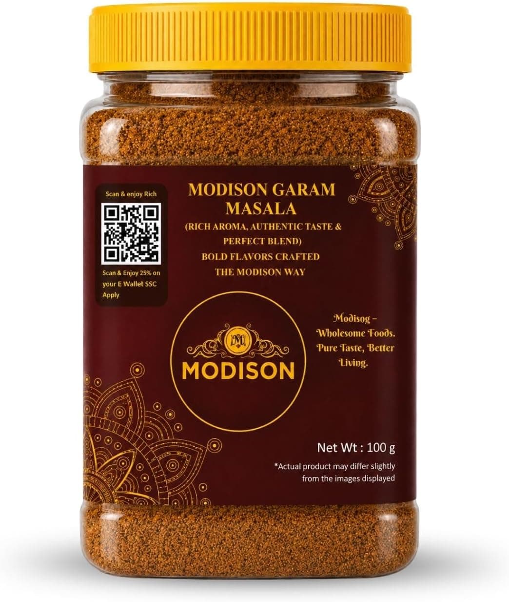 MODISON Garam Masala Powder Indian Spices Traditional 100g thumbnail 8