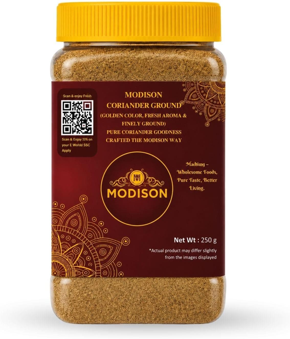 MODISON Coriander Ground Powder Indian Spices Pure Dhania 250g thumbnail 8
