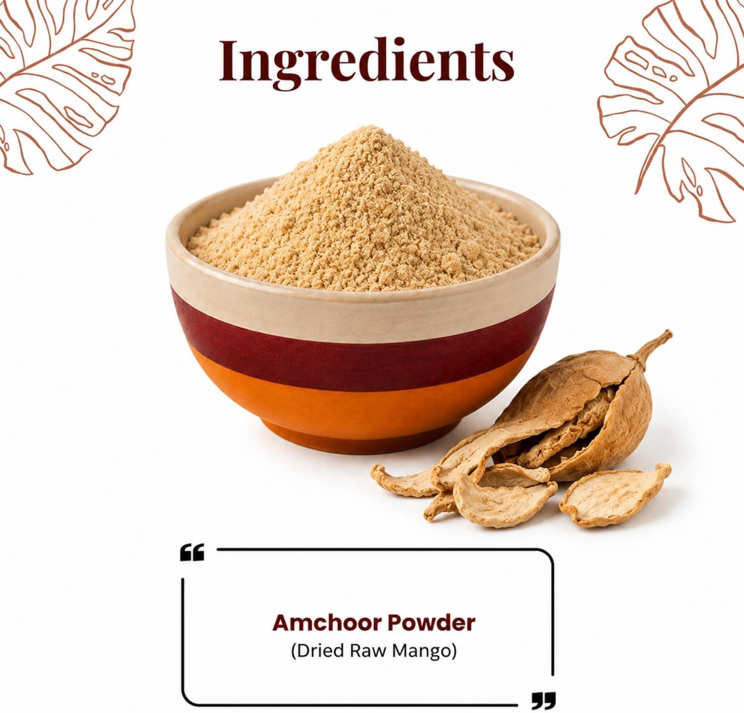 MODISON Amchoor Powder Indian Spices Dry Mango 100g thumbnail 12