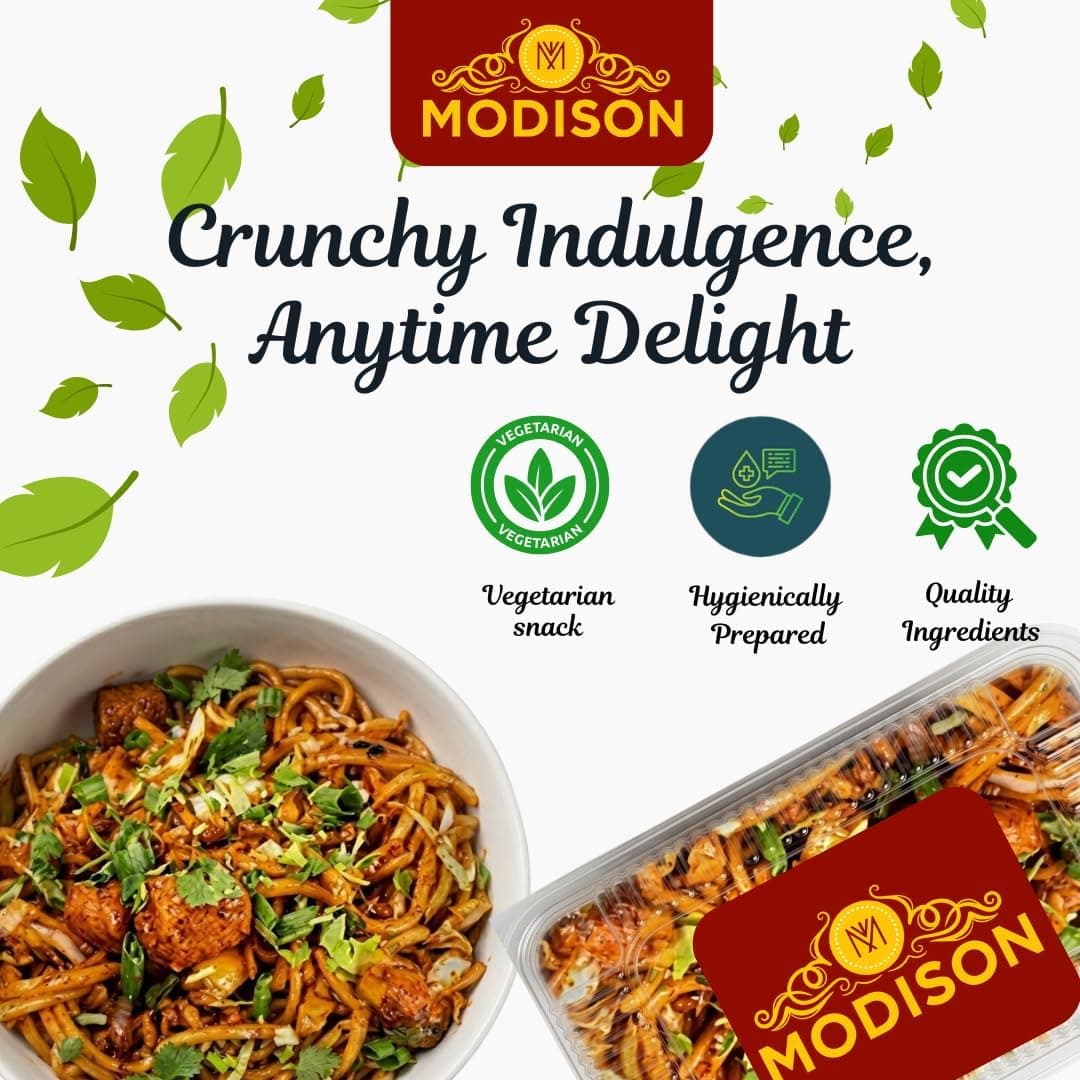 MODISON Manchurian Bhel Indian Snacks Indo Chinese Mix 180g thumbnail 12
