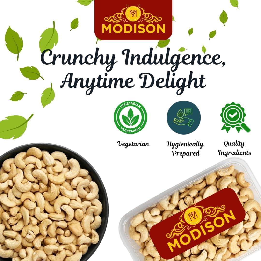 MODISON Cashew Nuts Healthy Snacks Natural Whole Kaju 500g thumbnail 11