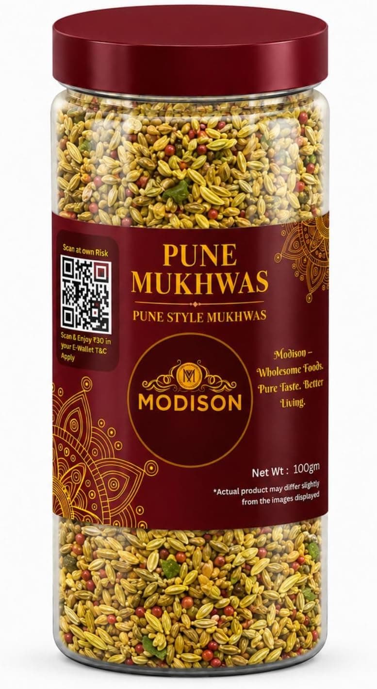MODISON Pune Mukhwas Indian Mouth Freshener Fennel Coriander 100g thumbnail 8