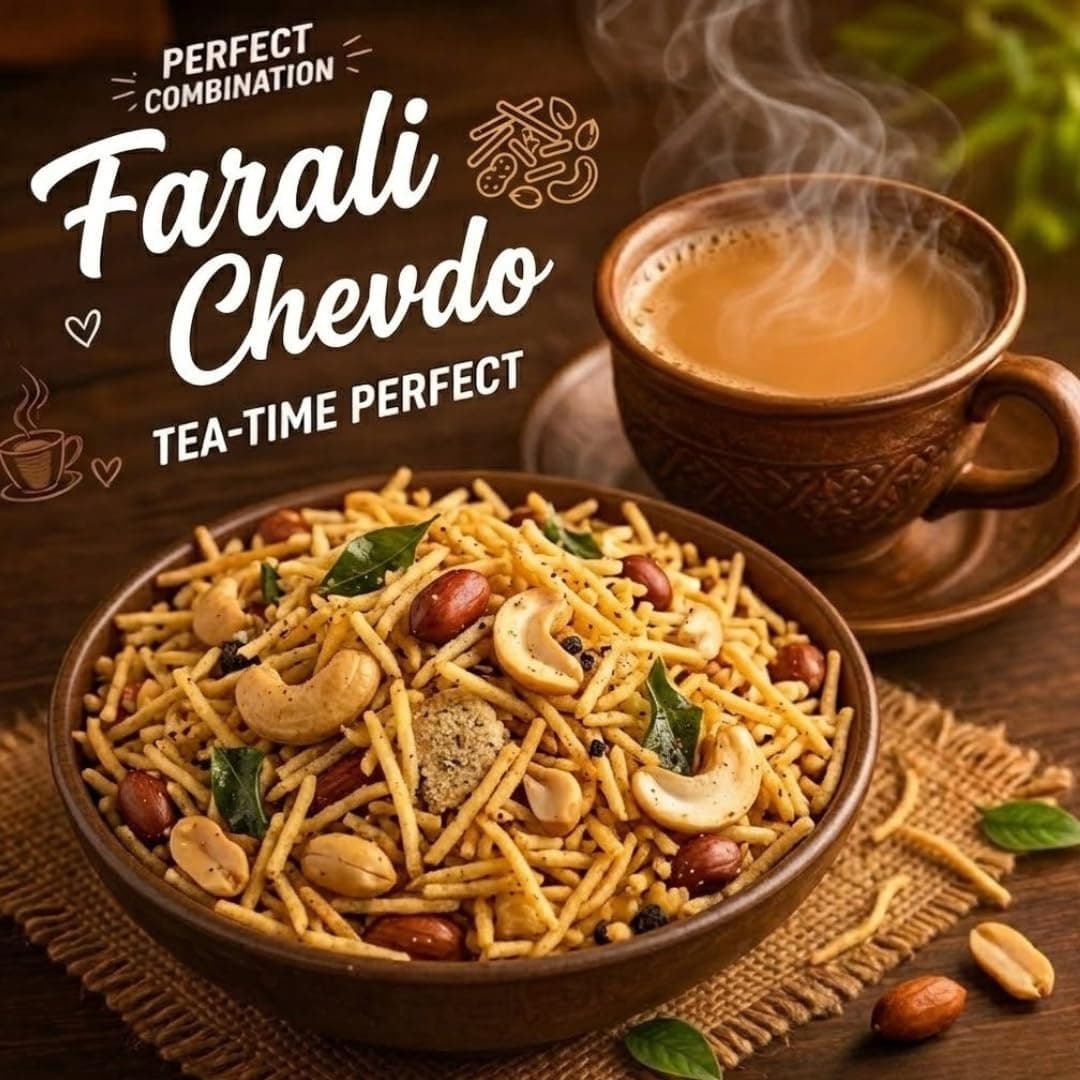 MODISON Spicy Farali Chevdo Indian Snacks Masala Farsan 180g thumbnail 12