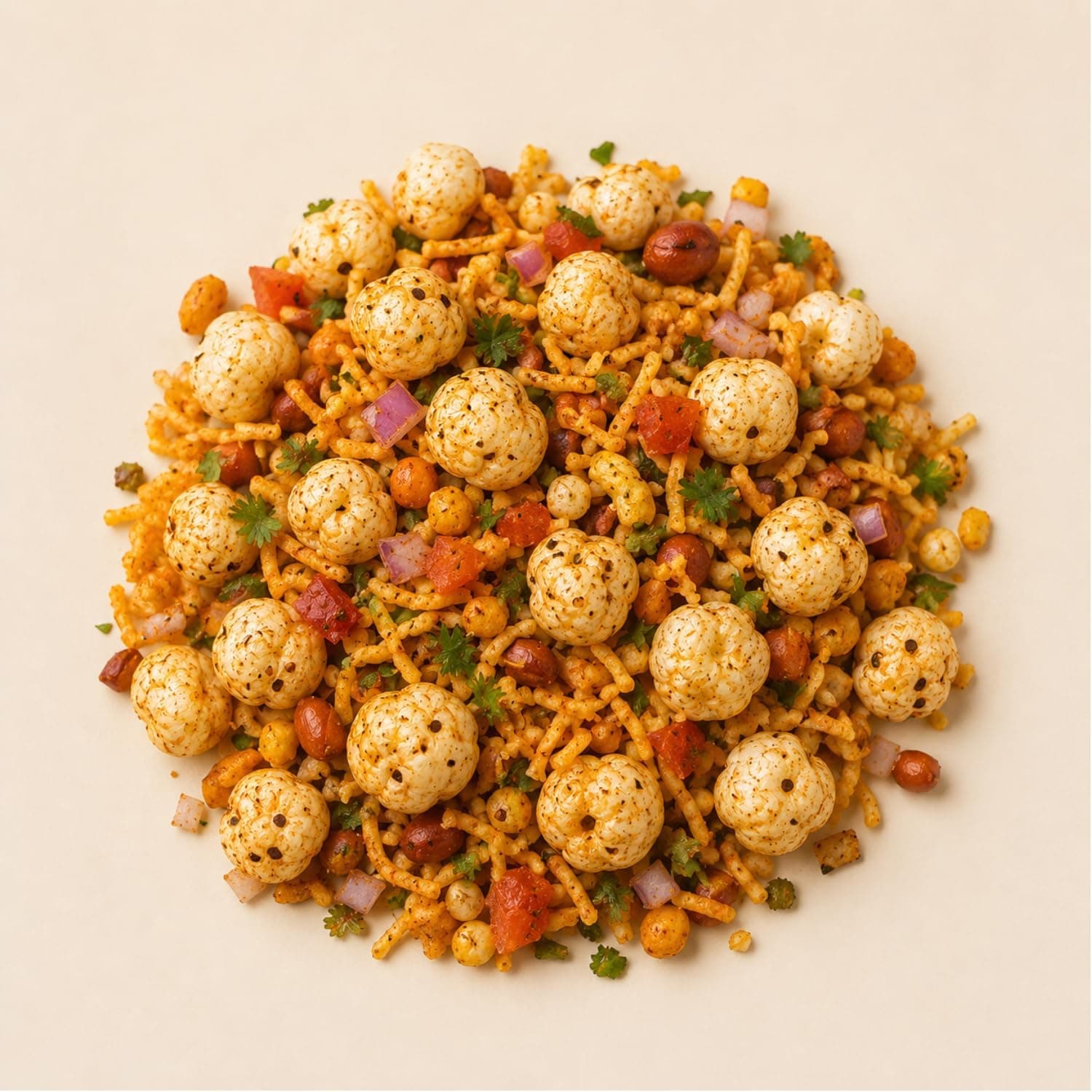 MODISON Makhana Bhel Indian Namkeen Roasted Fox Nuts 180g thumbnail 11