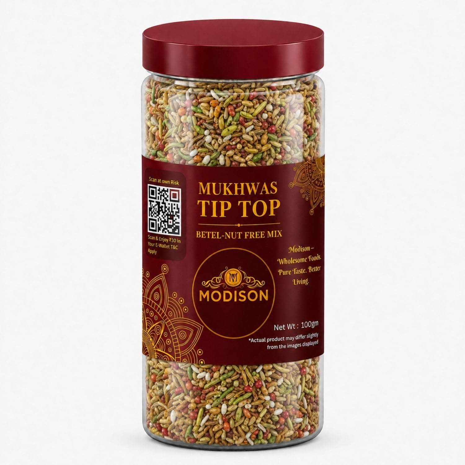 MODISON Tiptop Mukhwas Indian Mouth Freshener Fennel Aniseed 100g thumbnail 8
