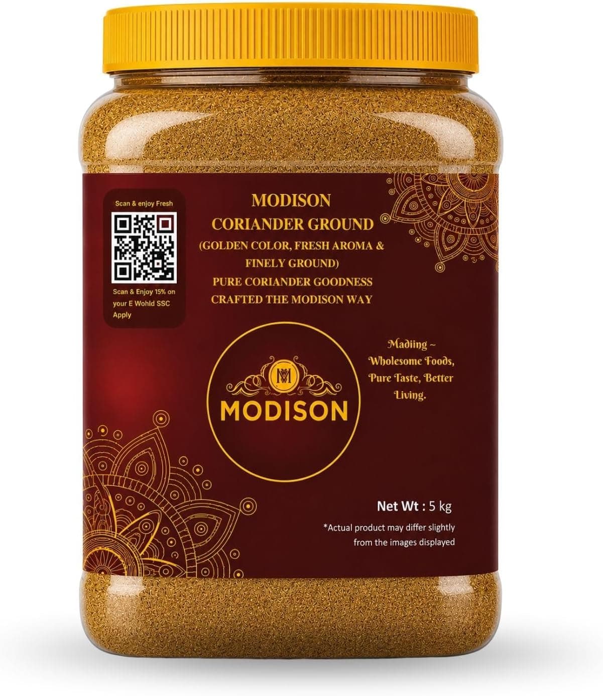 MODISON Coriander Ground Powder Indian Spices Pure Dhania 5KG thumbnail 8