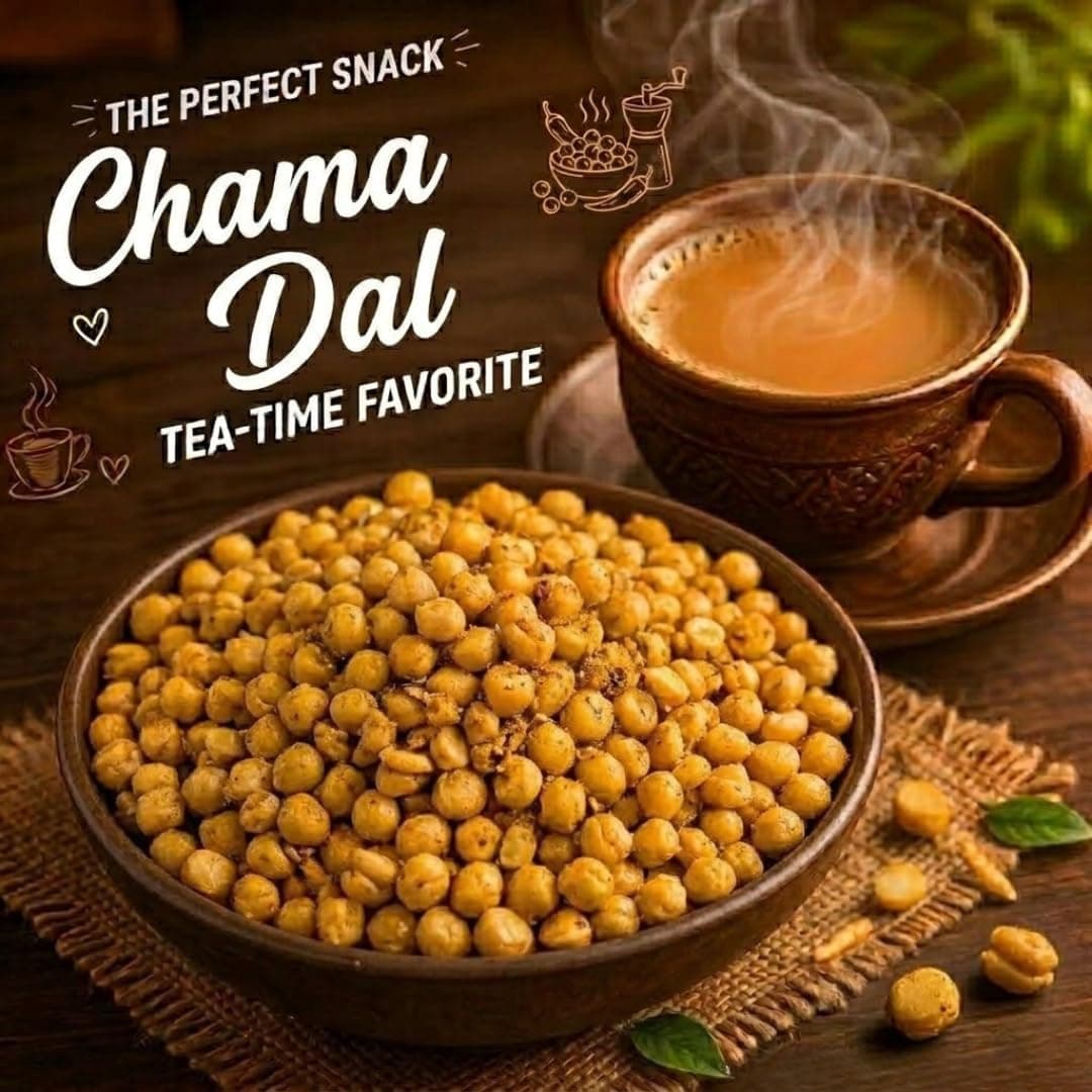 MODISON Roasted Chana Dal Healthy Snacks Masala Split Chickpeas 180g thumbnail 11