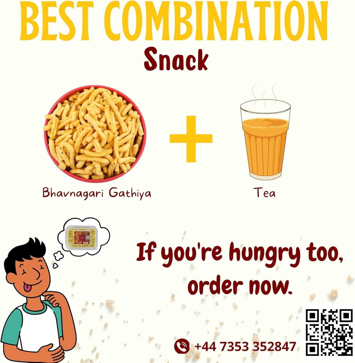MODISON Bhavnagari Gathiya Indian Crispy Snacks 540g thumbnail 12