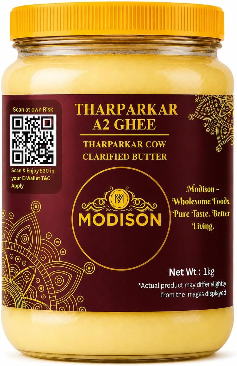 MODISON Tharparkar A2 Cow Ghee Clarified Butter 1kg thumbnail 8