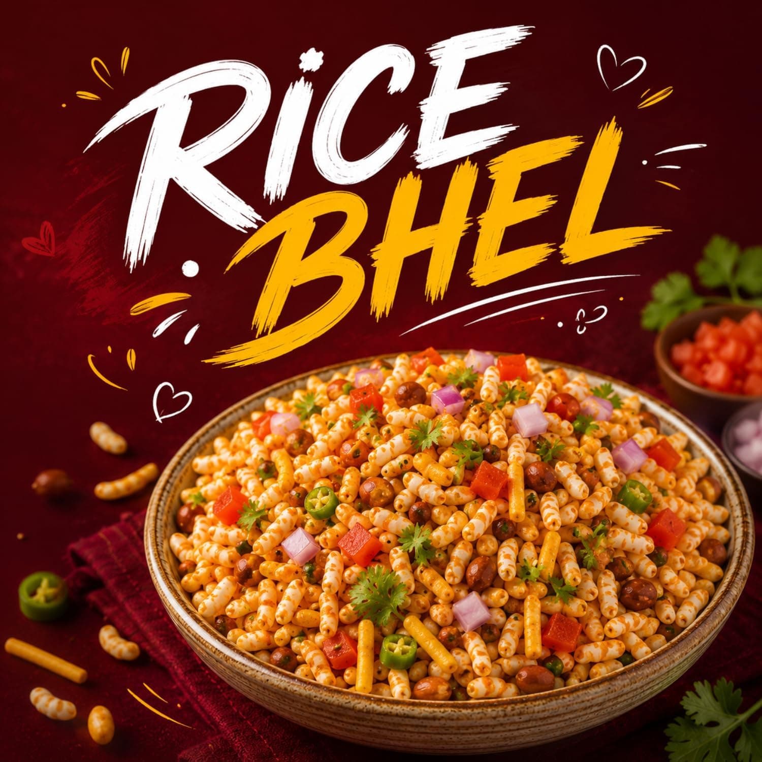 MODISON Rice Bhel Indian Namkeen Crispy Puffed Grain 180g thumbnail 11