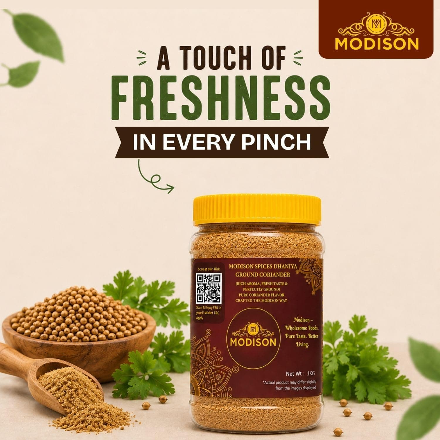 MODISON Coriander Powder Indian Spices Pure Dhania 400g thumbnail 11