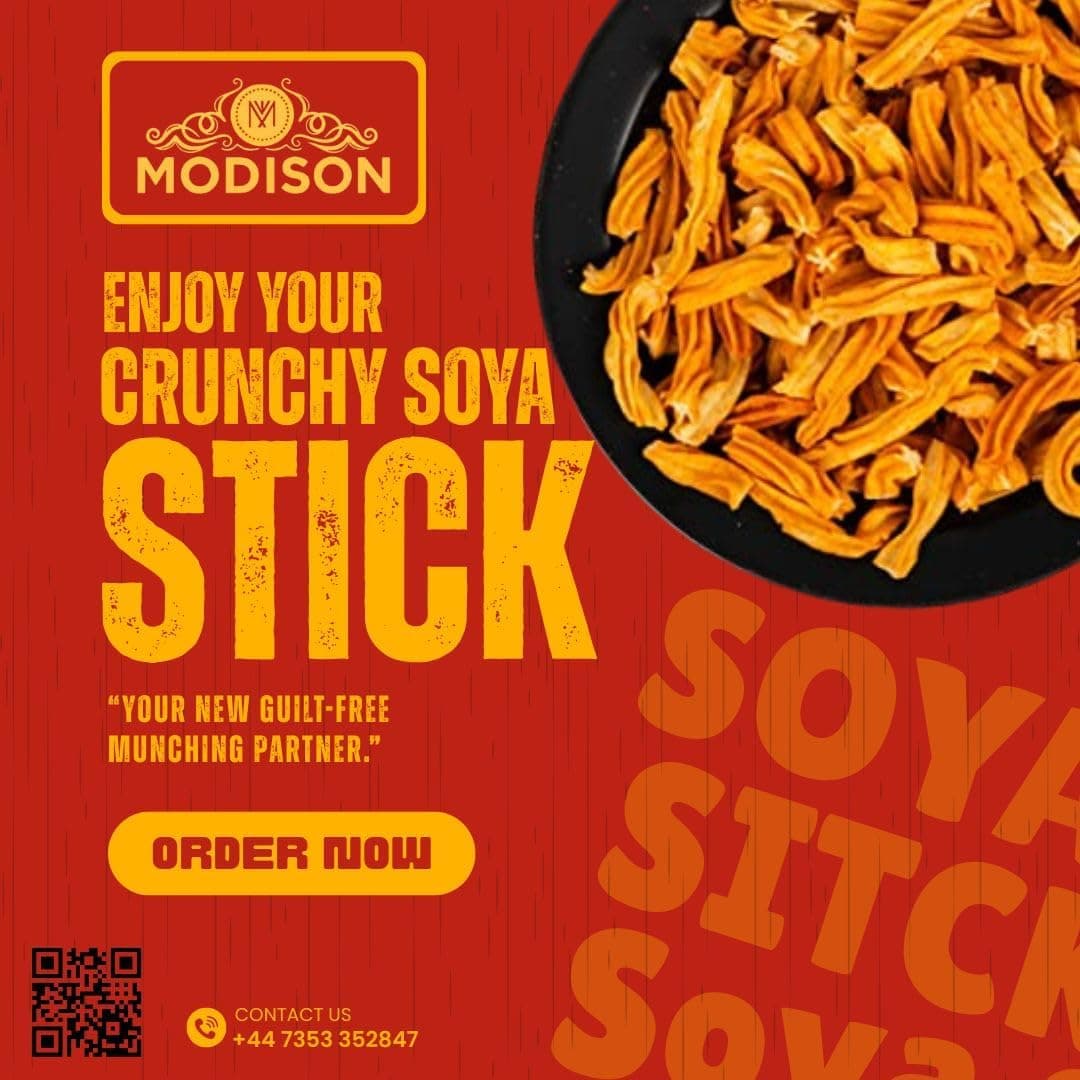 MODISON Soya Sticks Healthy Snacks Crispy Protein Rich 180g thumbnail 12