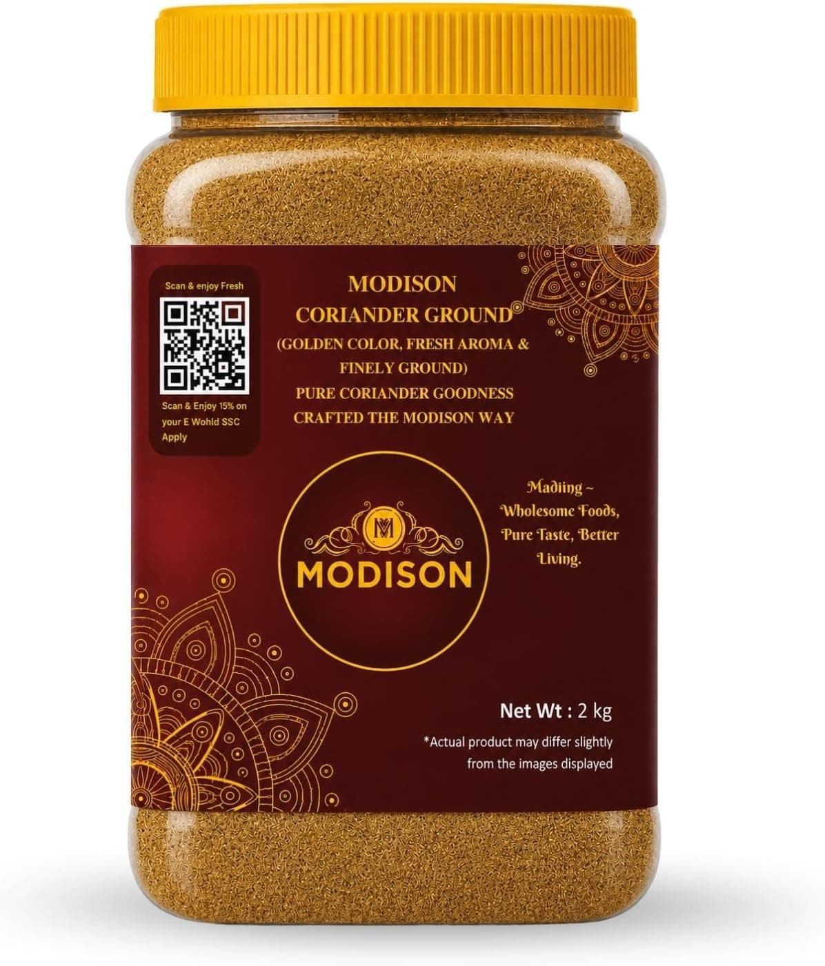 MODISON Coriander Ground Powder Indian Spices Pure Dhania 2KG thumbnail 8