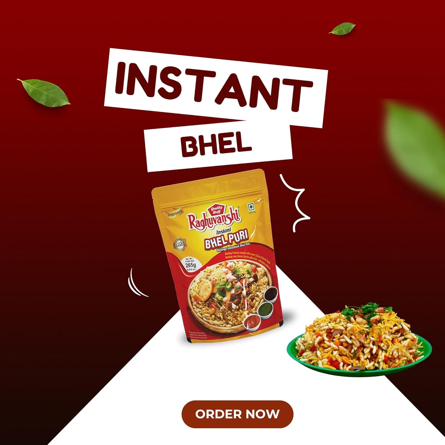 MODISON Instant Bhel Indian Snacks Ready Mix 265g thumbnail 8