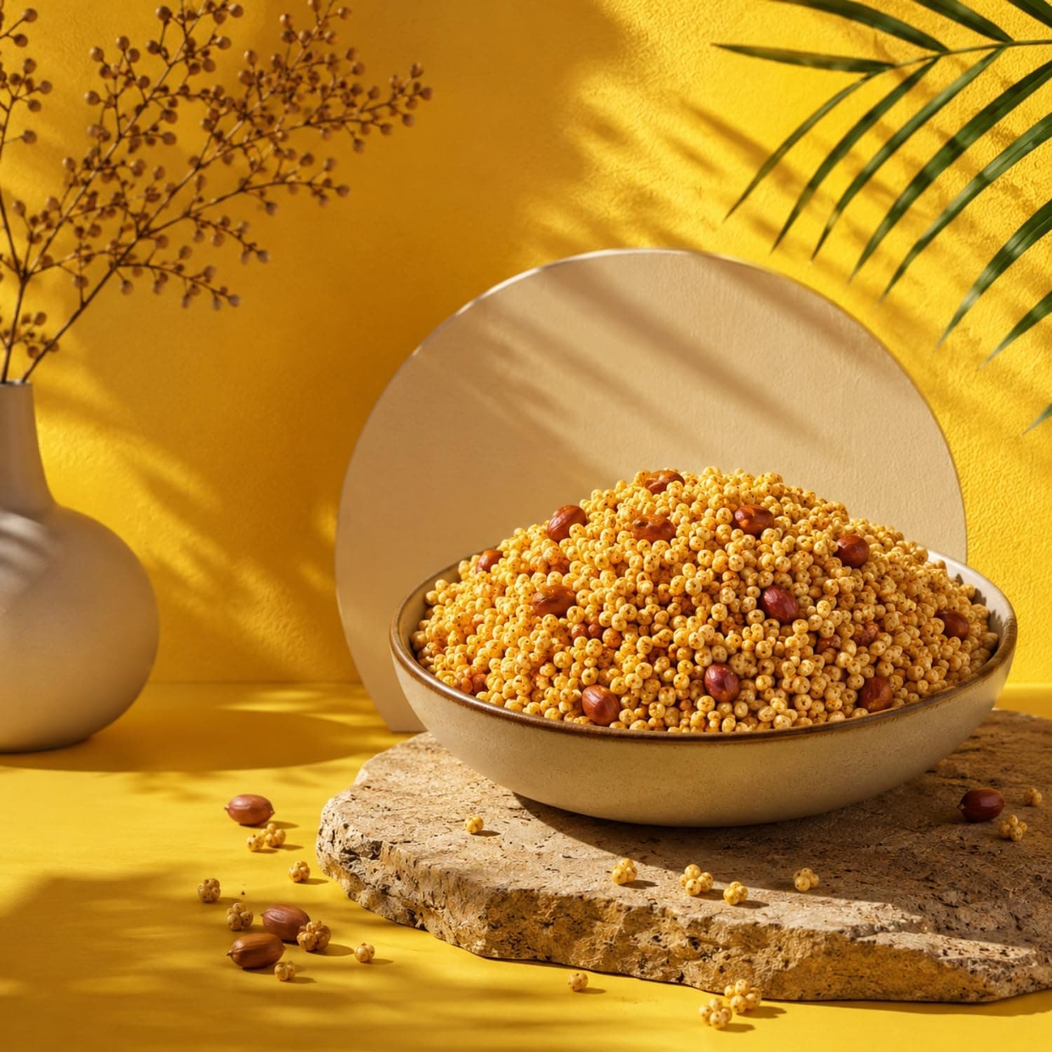 MODISON Healthy Bajra Bhel Indian Namkeen Roasted Pearl Millet 180g thumbnail 12