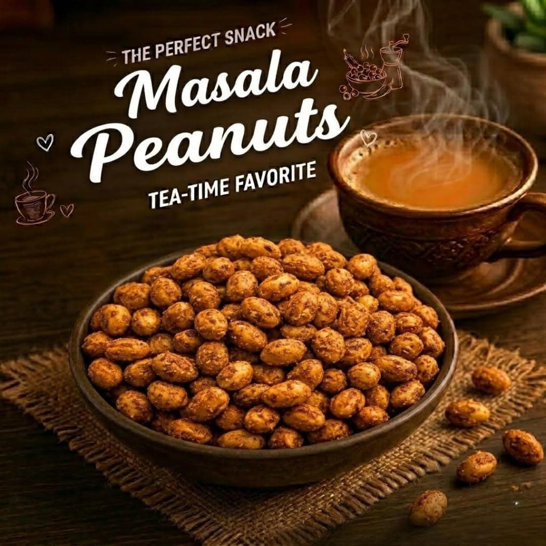 MODISON Masala Peanuts Indian Snacks Spicy Crunchy 180g thumbnail 11