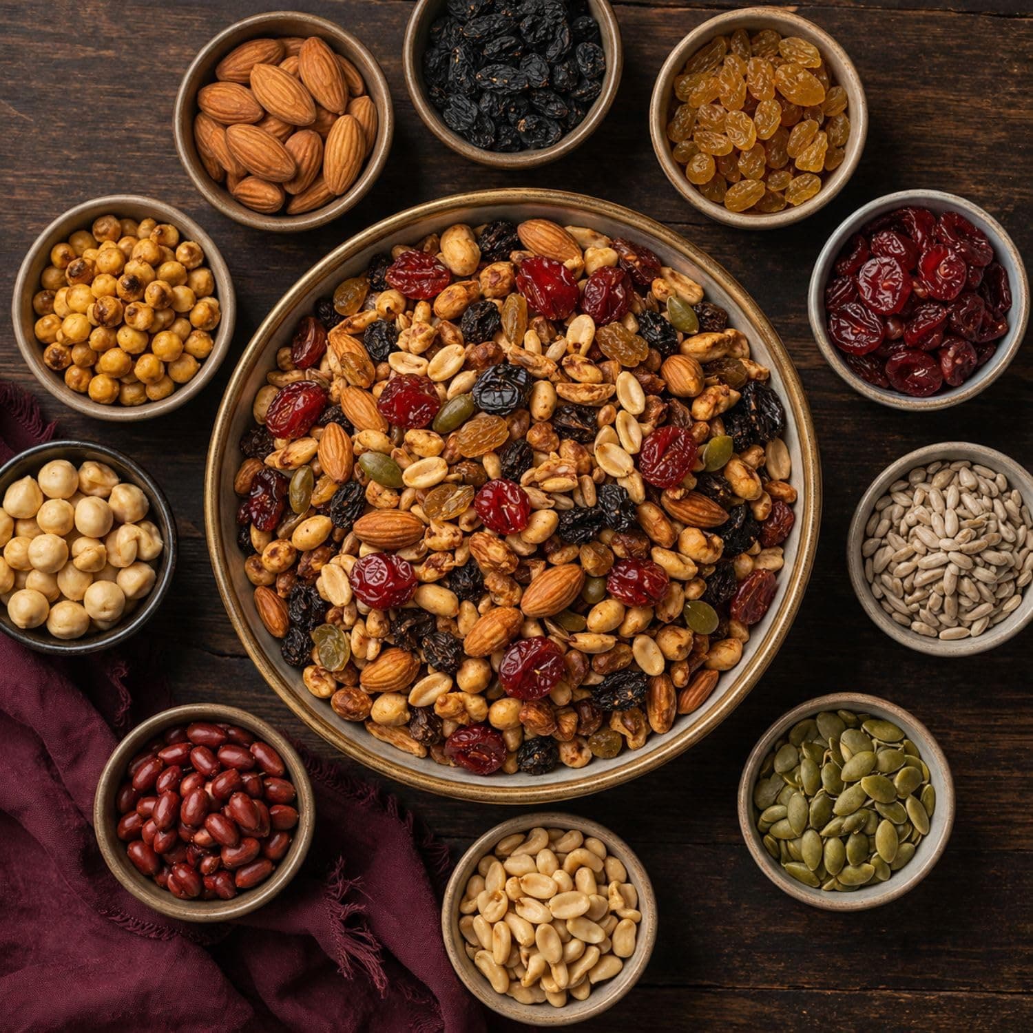 MODISON Roasted Seven Seed Mix Indian Snacks Protein Rich 180g thumbnail 12