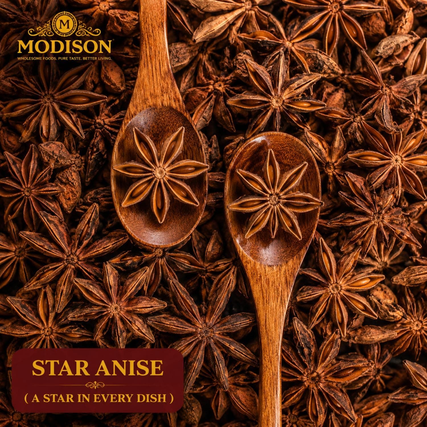 MODISON Star Anise Whole Pods 100g thumbnail 10
