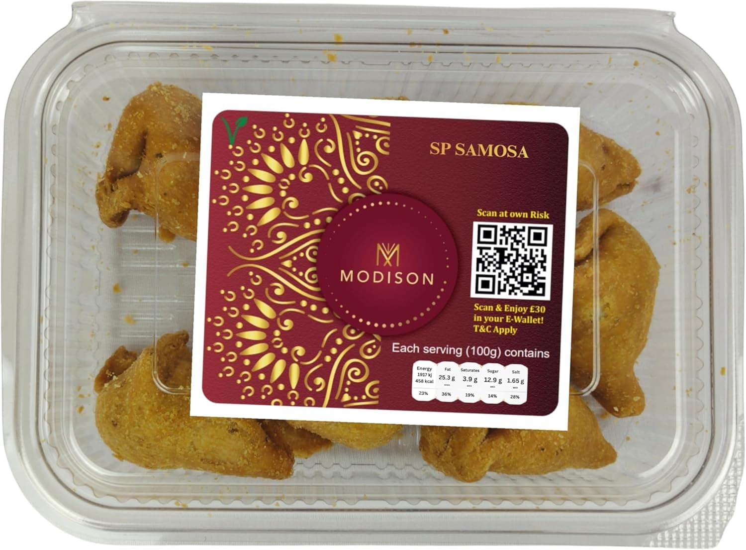 MODISON SP Samosa Indian Snacks Chatpata Spicy 180g thumbnail 8