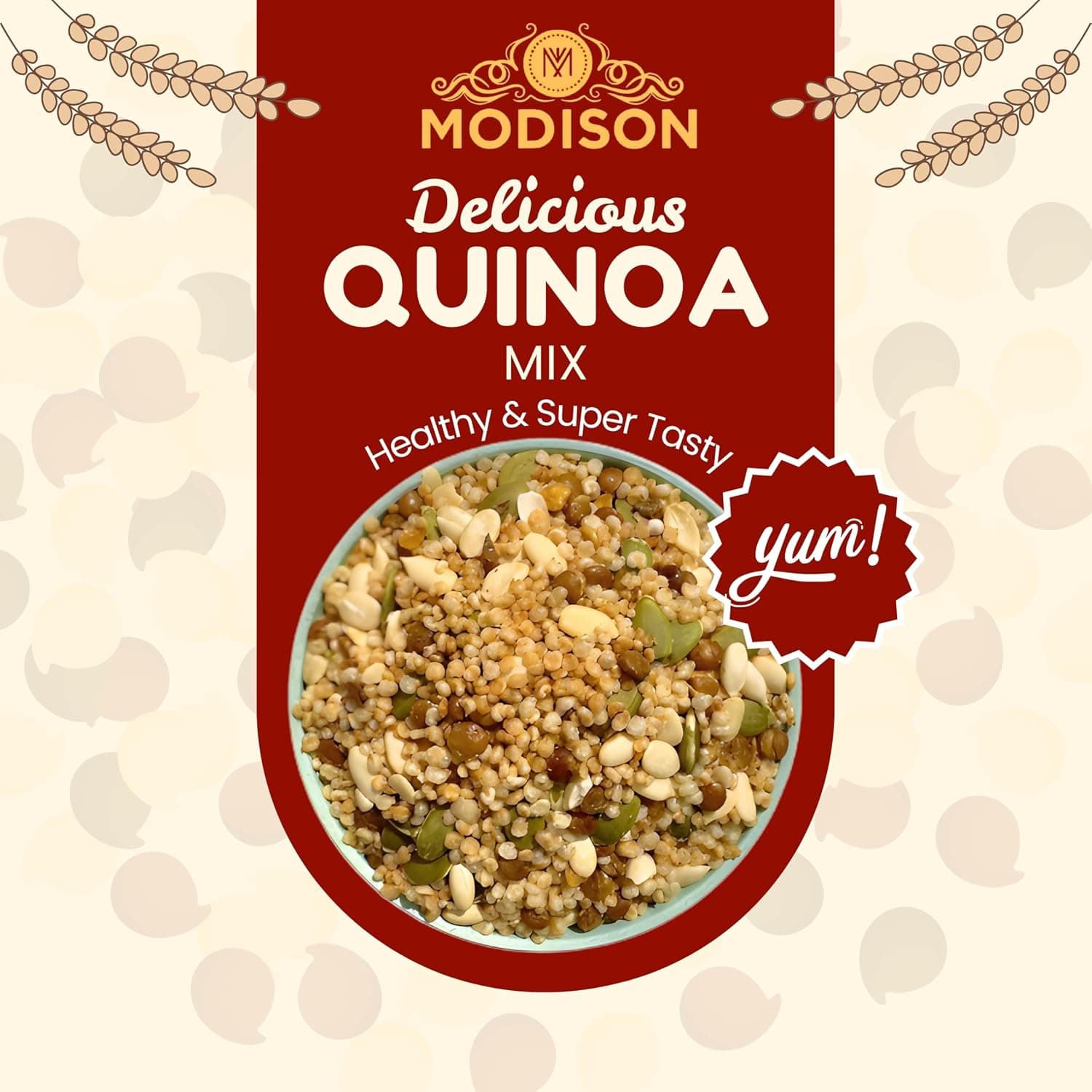MODISON Quinoa Mix Healthy Snacks Roasted Superfood 180g thumbnail 9