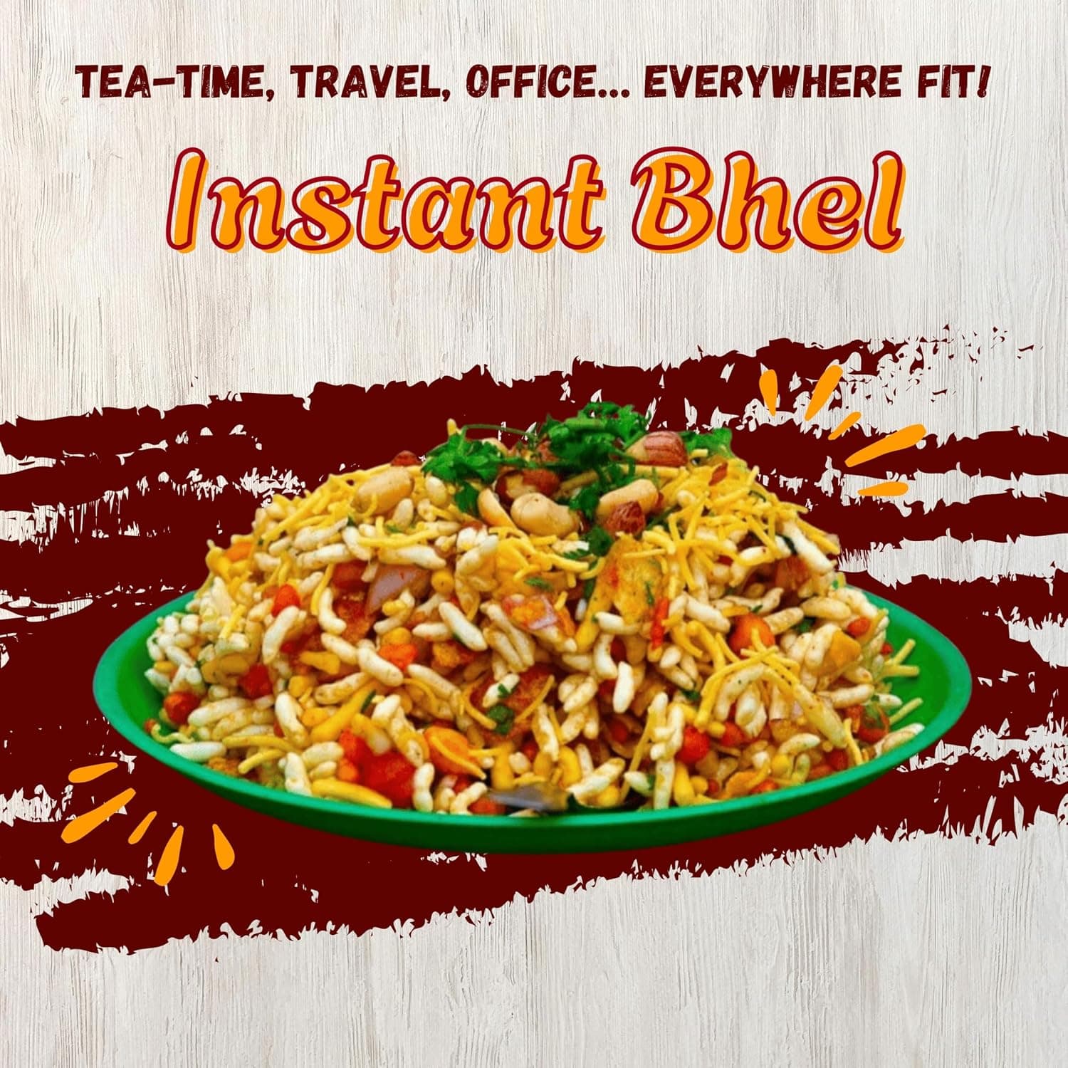 MODISON Instant Bhel Indian Snacks Ready Mix 265g thumbnail 9