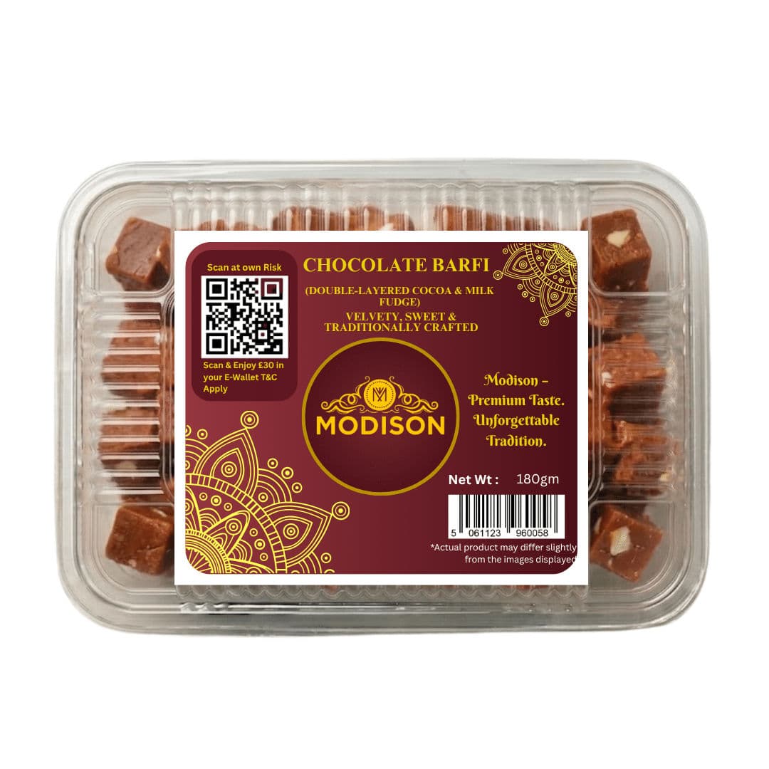 CHOCOLATE BARFI - 8 PCS