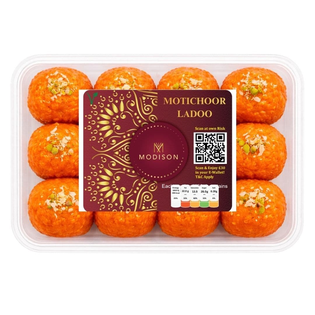 MOTICHOOR LADOO - 8 PCS