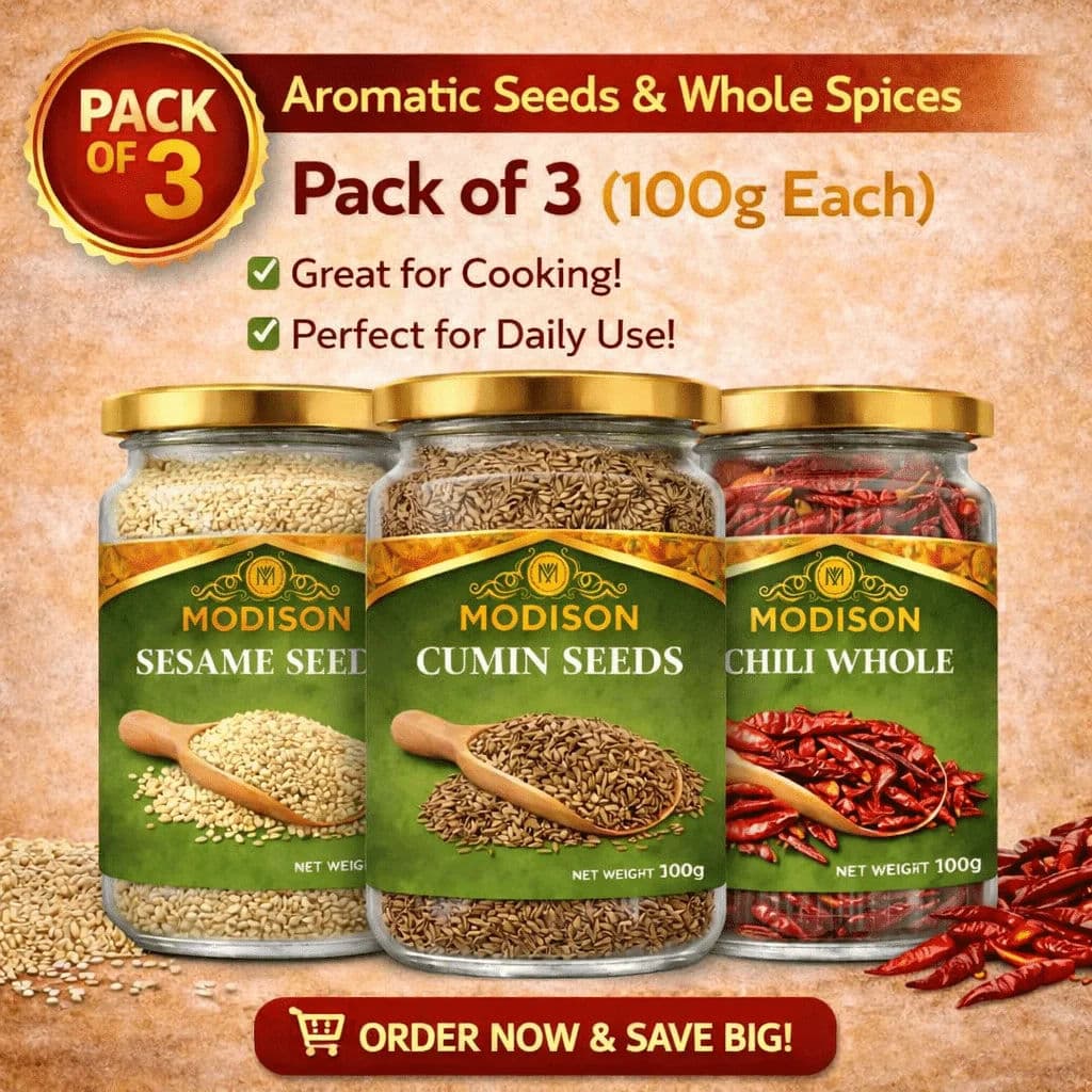 Premium Whole Spices Combo – Pack of 3 (100g Each) product image 1