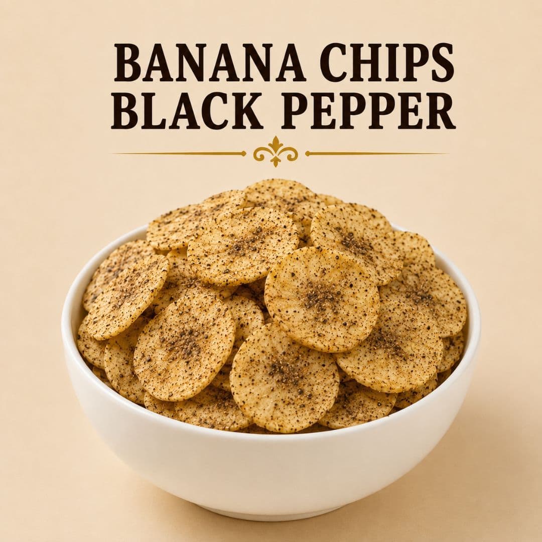 BANANA CHIPS – BLACK PEPPER product image 1